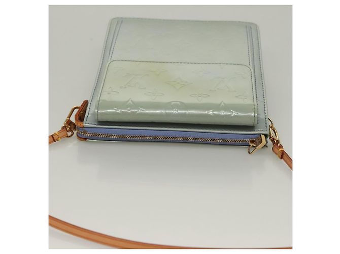 LOUIS VUITTON Pouch Motto Monogram Vernis Lavande M91224 LV Auth 134548 - Ansicht 6