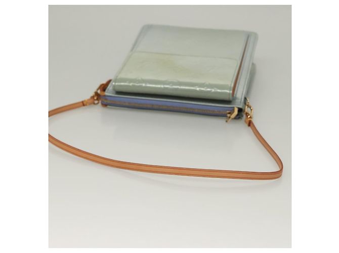 LOUIS VUITTON Pouch Motto Monogram Vernis Lavande M91224 LV Auth 134548 - Ansicht 7