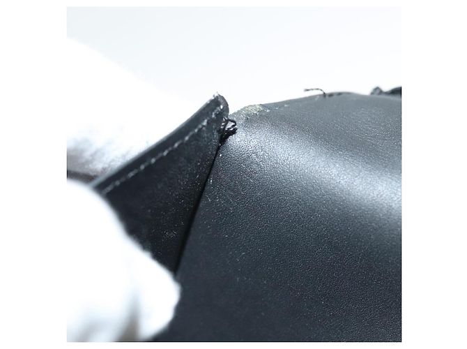 LOUIS VUITTON Cartera Larga Braza en Taiga Rainbow M30349 LV Auth 133008 Negro - vista 12