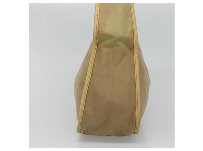 Borsa a Spalla PRADA in Nylon Pelle Marrone Argento Autentica 132575 - vista 4