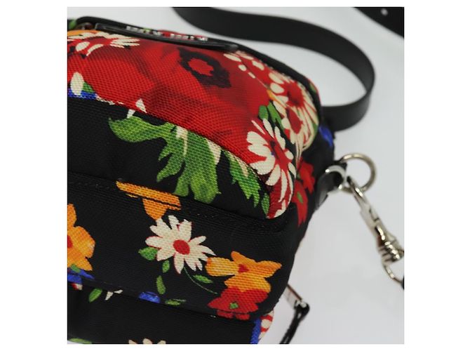 Borsa a Spalla Miu Miu in Tela Nera e Oro Auth 132826 Nero D'oro - vista 14