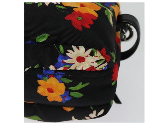 Borsa a Spalla Miu Miu in Tela Nera e Oro Auth 132826 Nero D'oro - vista 16