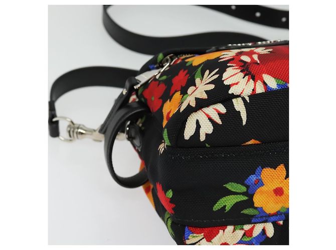 Borsa a Spalla Miu Miu in Tela Nera e Oro Auth 132826 Nero D'oro - vista 9