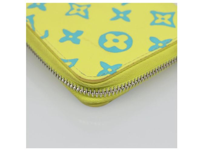 Billetera Vertical Zippy Playground LOUIS VUITTON Amarilla M82005 Auth 132783 Amarillo - vista 16