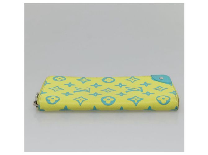 Billetera Vertical Zippy Playground LOUIS VUITTON Amarilla M82005 Auth 132783 Amarillo - vista 4