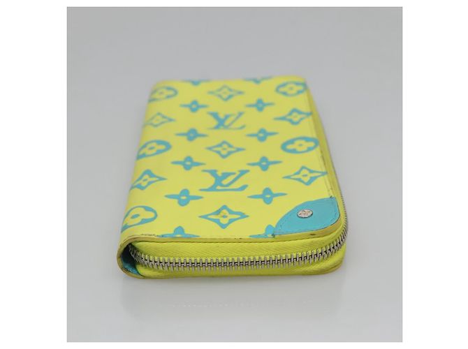 Billetera Vertical Zippy Playground LOUIS VUITTON Amarilla M82005 Auth 132783 Amarillo - vista 6