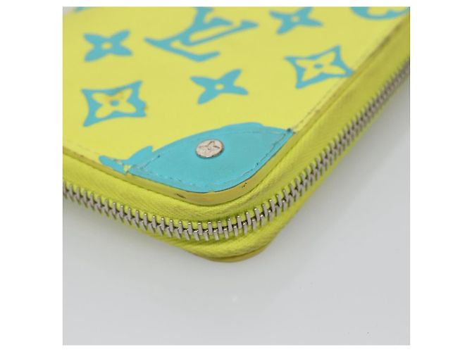 Billetera Vertical Zippy Playground LOUIS VUITTON Amarilla M82005 Auth 132783 Amarillo - vista 7