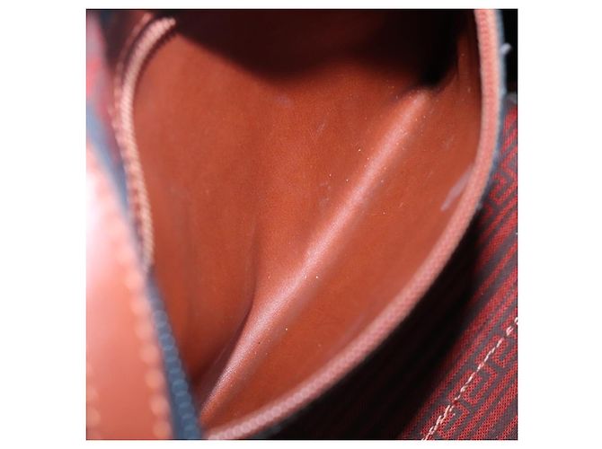 SAINT LAURENT Hand Bag Canvas Brown Auth BA4050 - view 12