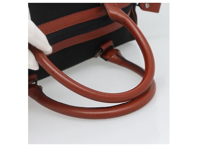 SAINT LAURENT Hand Bag Canvas Brown Auth BA4050 - view 7