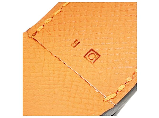 Ring Cintura Hermès Romance in pelle Epsom Arancione - vista 5