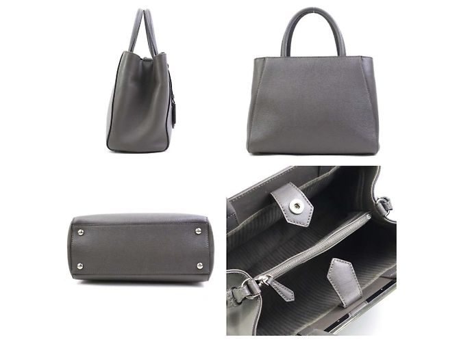 Borsa a spalla Fendi Toujours Marrone - vista 2
