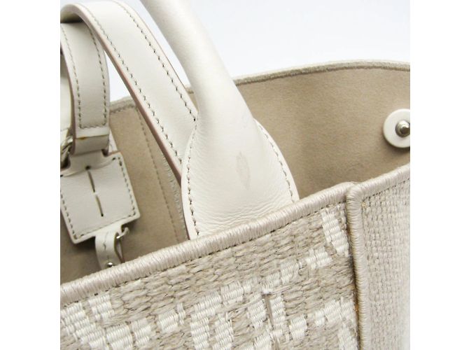 Tod's Doppelgriff-Shopper Weiß Beige - Ansicht 11