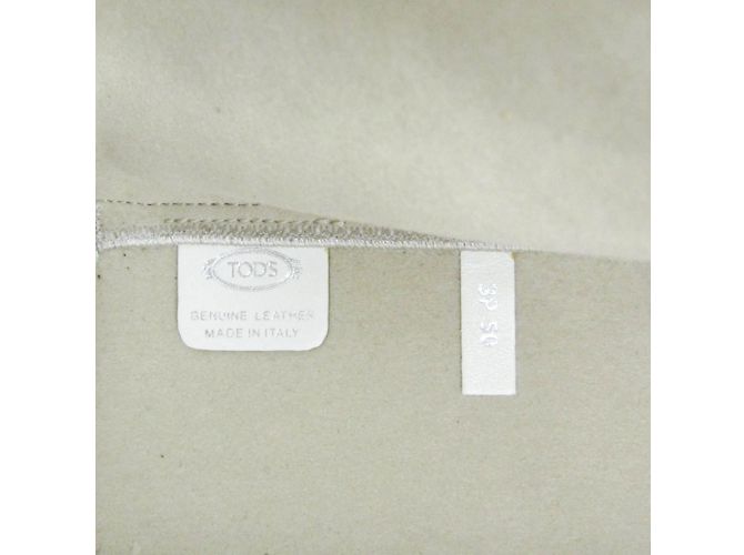 Tod's Doppelgriff-Shopper Weiß Beige - Ansicht 14