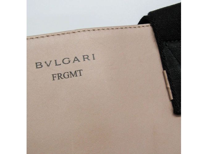 Bulgari Borsa Tote Bvlgari BB Fragment Beige - vista 10