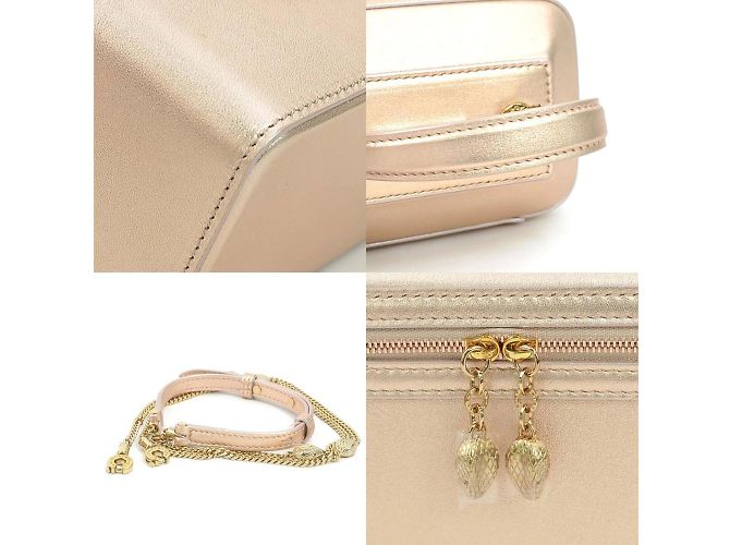 Bulgari Borsa a Spalla in Pelle Serpenti di Bvlgari Argento - vista 4