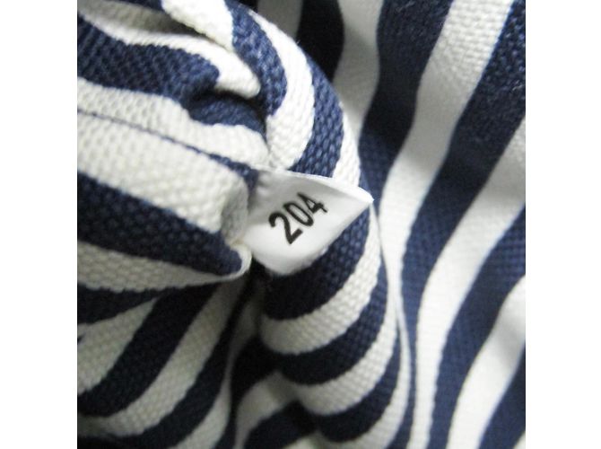 Tote Damentasche aus Canvas Prada Canapa S Größe 1BG439 Blau - Ansicht 13