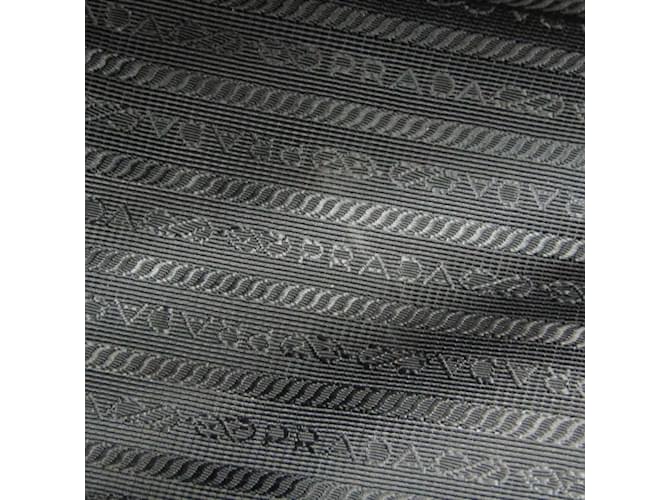 Borsa Prada LOGO JACQUARD 1BA172 Nero - vista 12