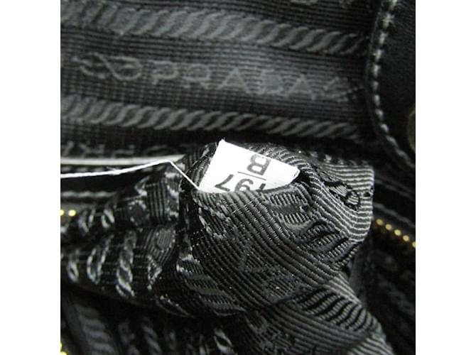 Borsa Prada LOGO JACQUARD 1BA172 Nero - vista 15