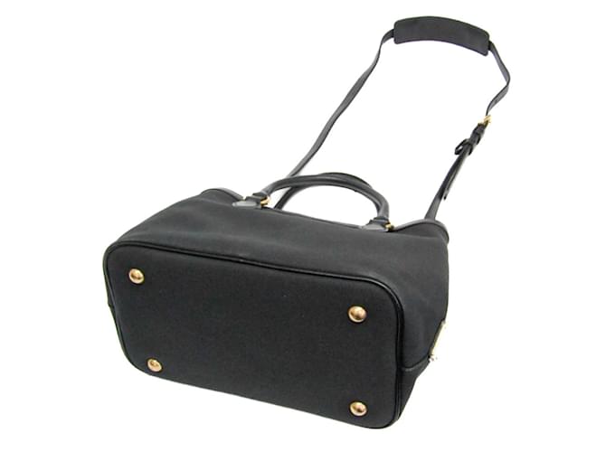 Borsa Prada LOGO JACQUARD 1BA172 Nero - vista 3
