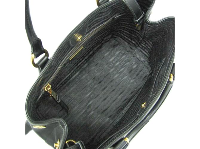 Borsa Prada LOGO JACQUARD 1BA172 Nero - vista 4