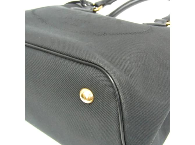Borsa Prada LOGO JACQUARD 1BA172 Nero - vista 6