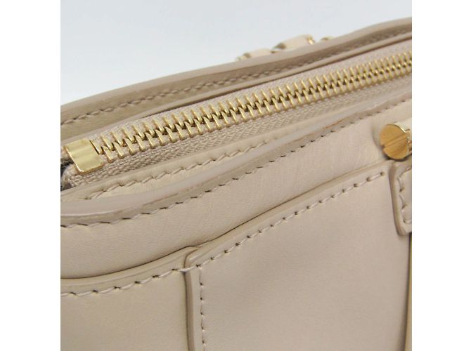 Borsa Salvatore Ferragamo Gancini EE-21 F703 Beige - vista 11