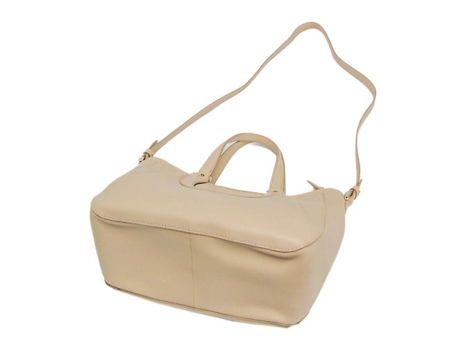 Borsa Salvatore Ferragamo Gancini EE-21 F703 Beige - vista 3