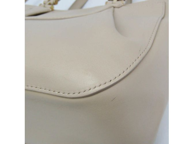 Borsa Salvatore Ferragamo Gancini EE-21 F703 Beige - vista 5