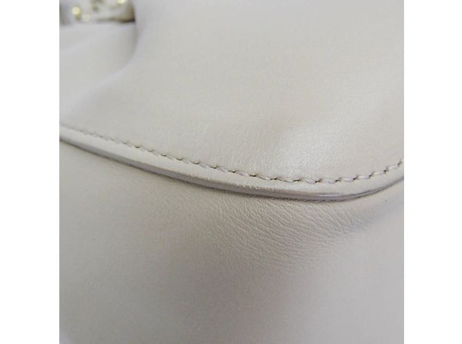 Borsa Salvatore Ferragamo Gancini EE-21 F703 Beige - vista 6
