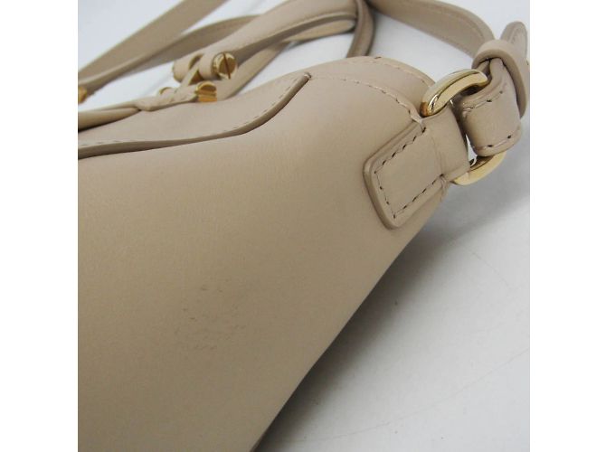 Borsa Salvatore Ferragamo Gancini EE-21 F703 Beige - vista 9