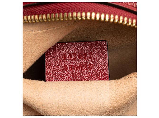 Gucci Piccola Borsa a Spalla Matelassé GG Marmont Marrone Beige - vista 6