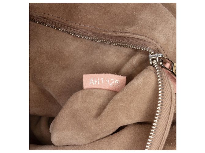 Louis Vuitton Pink Taurillon Soft Lockit MM Rosa - vista 6