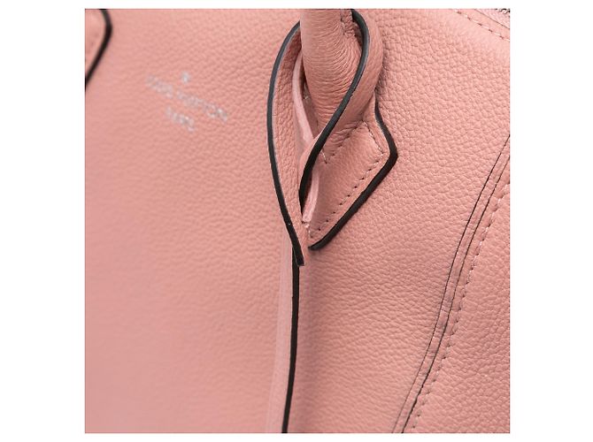 Louis Vuitton Pink Taurillon Soft Lockit MM Rosa - vista 8