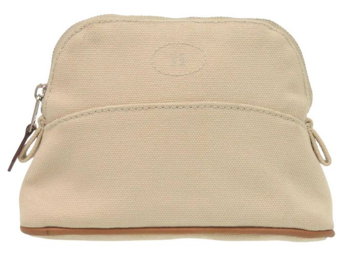 Bolso Bolide 16 Mini de Algodón Beige Hermès - vista 2