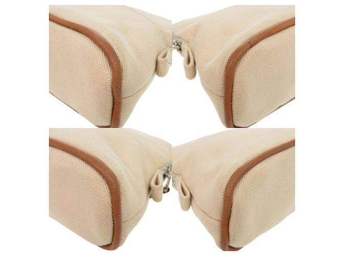 Bolso Bolide 16 Mini de Algodón Beige Hermès - vista 5
