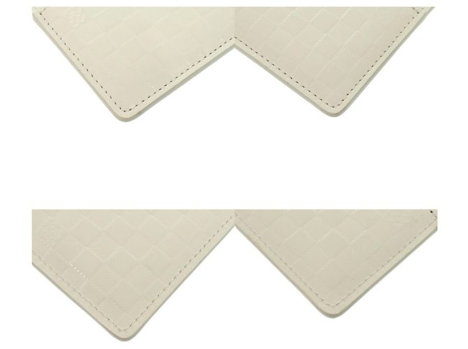 Estuche para tarjetas Damier Facet Louis Vuitton Blanco - vista 4