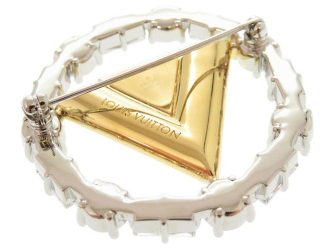 Spilla V di Louis Vuitton M02263 Argento D'oro - vista 5