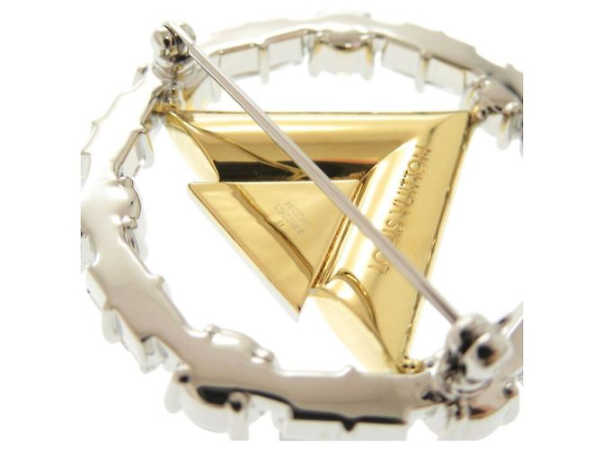 Spilla V di Louis Vuitton M02263 Argento D'oro - vista 6