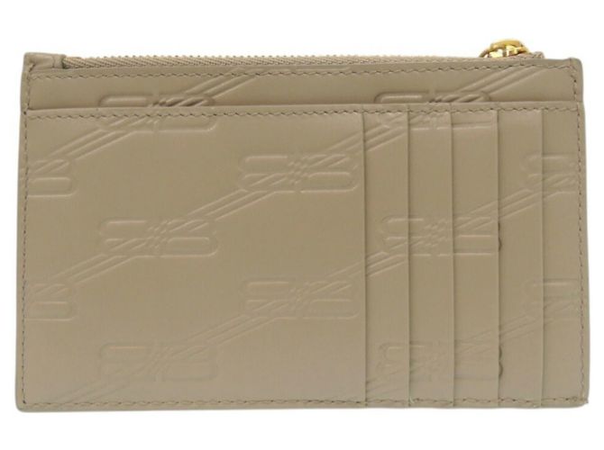 Everyday Monedero Monograma BB Balenciaga Beige - vista 4