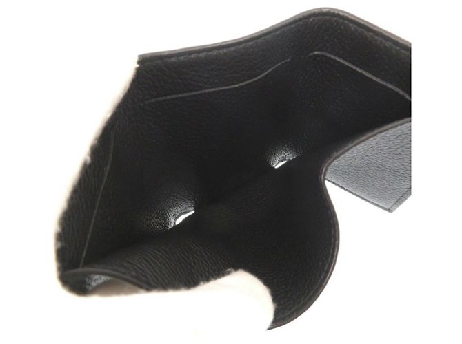 Louis Vuitton Portefeuille Rock Mini Tri-fold Wallet Black - view 7