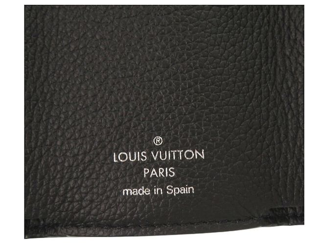 Louis Vuitton Portefeuille Rock Mini Tri-fold Wallet Black - view 8