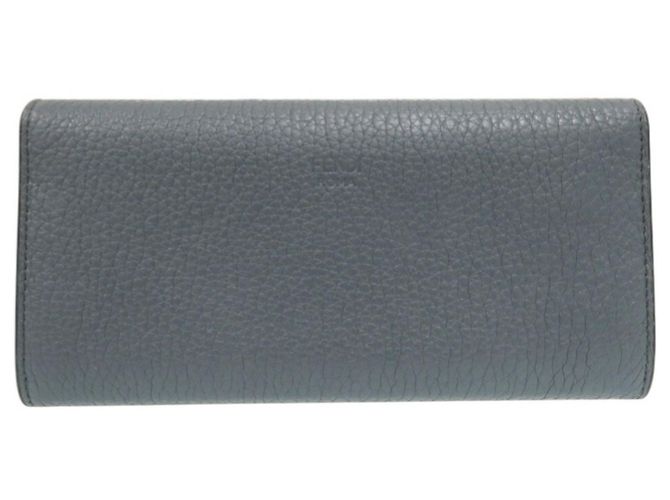 Fendi PEEKABOO Bifold Continental Wallet Light blue - view 4