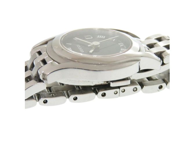 Reloj de pulsera de acero inoxidable con cuarzo Gucci 5500L - vista 8