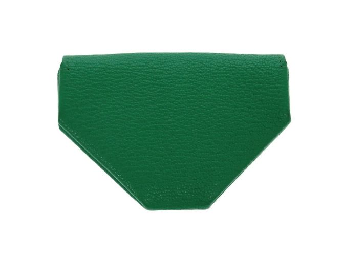 Monedero Hermès Levain Quatre Chevre Verde Menta - vista 3