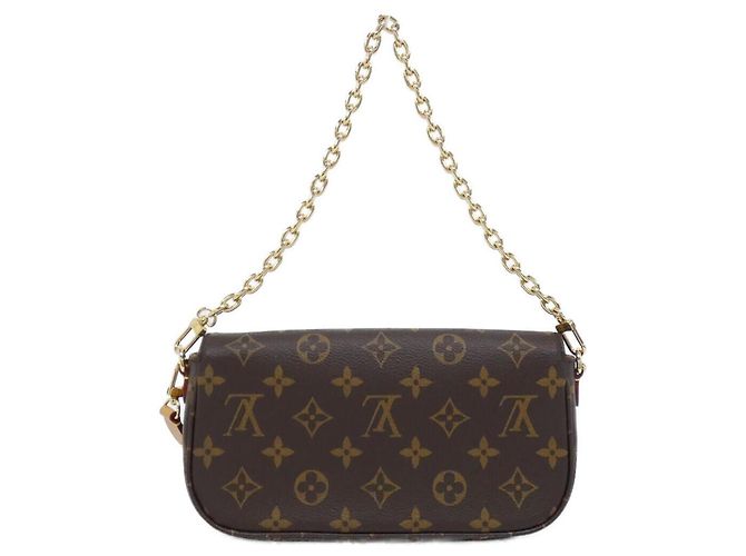 Louis Vuitton Monogram Wallet on Chain Ivy Schultertasche Braun - Ansicht 2