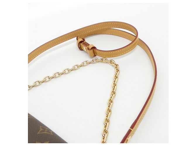 Louis Vuitton Monogram Wallet on Chain Ivy Schultertasche Braun - Ansicht 4