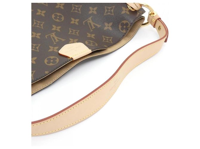 Borsa a Spalla Graceful PM Monogramma Louis Vuitton Marrone Beige - vista 5