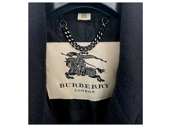 Abrigo Caban para Mujer Burberry en Muy Buen Estado - vista 3