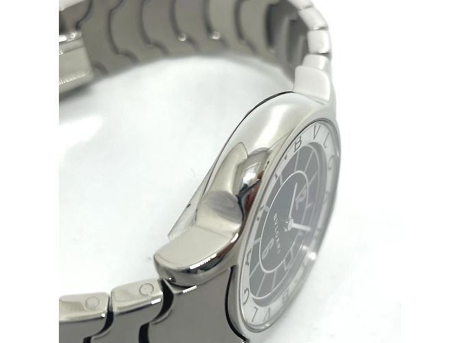 Bulgari Relógio de quartzo Bvlgari Solotempo ST29S com data - vista 12