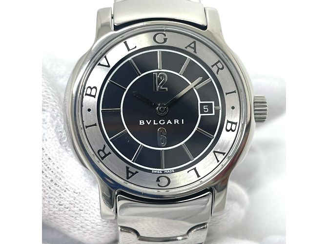 Bulgari Relógio de quartzo Bvlgari Solotempo ST29S com data - vista 13
